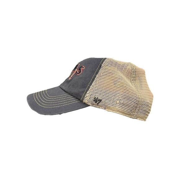 Texas Rangers Texas Live! Trucker Hat Mesh Back Snapback Cap Multicolor 47 brand - Picture 2 of 5